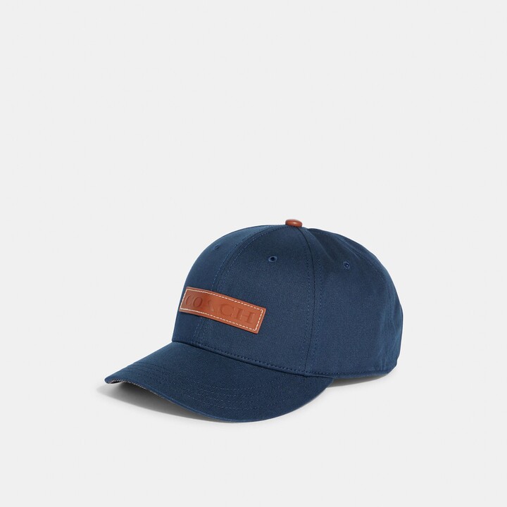 Coach Outlet Mixed Media Baseball Cap - ShopStyle Hats