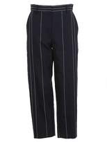Cedric Charlier Striped Trousers 
