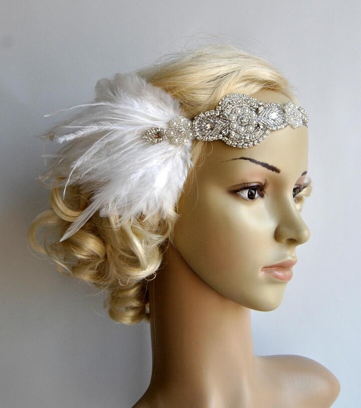 flapper rhinestone headpiece