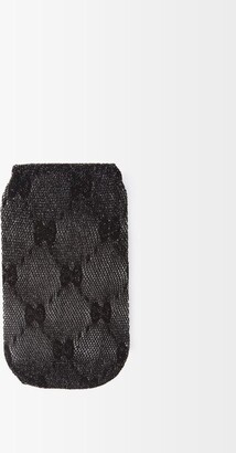 Gucci Gg Supreme Stockings in Black