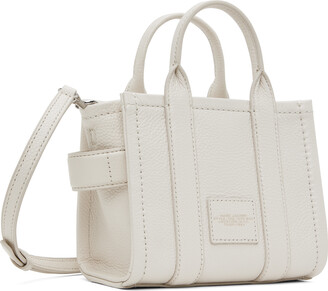 Marc Jacobs Off-White 'The Leather Mini Tote Bag' Tote