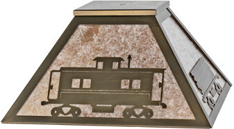 16" Square Train Mission Shade