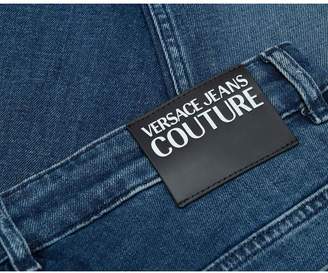 Versace Jeans Couture Narrow Fit Jeans Colour: MID BLUE, Size: 34R