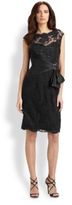 Thumbnail for your product : Teri Jon Sequined Lace Dress