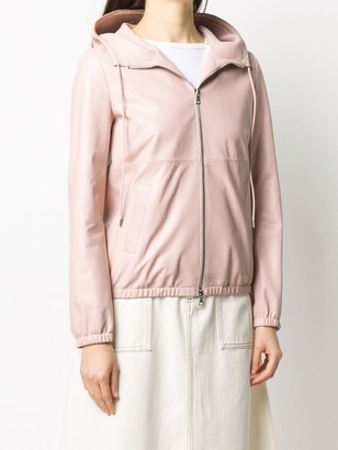 Ports 1961 Hooded Face-Embroidered Jacket