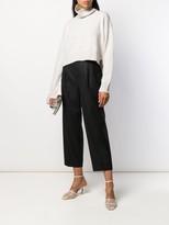 Thumbnail for your product : Pt01 Cropped Trousers