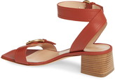 Thumbnail for your product : Gianvito Rossi Buckle Ankle Strap Block Heel Sandal