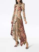 Thumbnail for your product : Zimmermann unbridled chevron silk dress