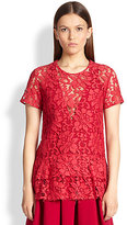 Thumbnail for your product : Thakoon Lace Peplum Top