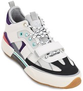 Thumbnail for your product : STRATICA INTERNATIONAL Ralley Traier Sd I Leather Sneakers