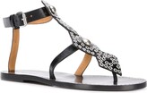 Thumbnail for your product : Isabel Marant Eyelet-Embellished Flat Sandals