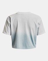 Thumbnail for your product : Under Armour Women's UA Branded Dip Dye Crop Short Sleeve