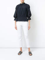 Thumbnail for your product : Derek Lam 10 Crosby Long Sleeve Bell Sleeve Blouse