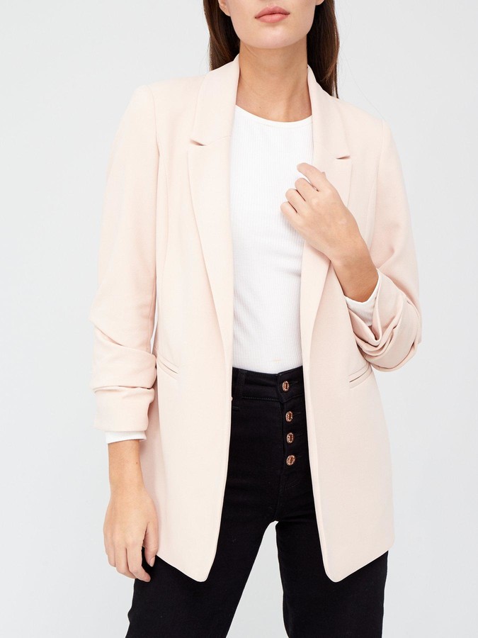 red edge to edge jacket