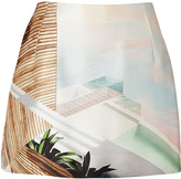 Thumbnail for your product : Mary Katrantzou Silk-Wool Seagauge Kal Mini Skirt in Multi