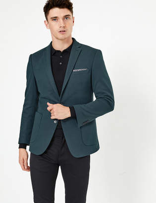 M&S CollectionMarks and Spencer Cotton Blend Slim Fit Jacket