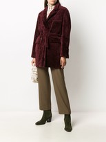 Thumbnail for your product : Simonetta Ravizza Belted Single-Breasted Coat