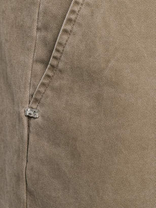 Entre Amis classic fitted chino trousers