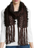 Thumbnail for your product : Vince Camuto Fur Muffler Scarf, Seal Brown