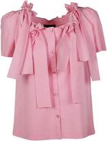 Thumbnail for your product : Moschino Boutique Bow Trim Blouse