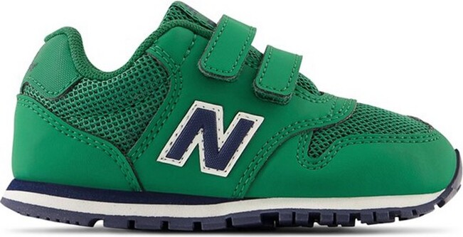 New Balance Kids Logo Patch Lace-Up Sneakers