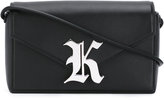 Christopher Kane - Gothic K Devine shoulder bag - women - Cuir de veau - Taille Unique