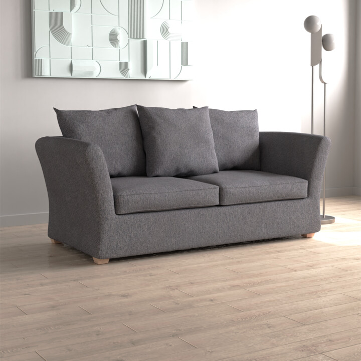 Dunelm Emmett Woven Fabric Sofa Bed Woven Fabric Ocean ShopStyle