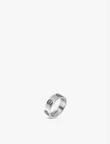 Thumbnail for your product : Cartier Women's White Love 18ct White-Gold Ring, Size: 53mm