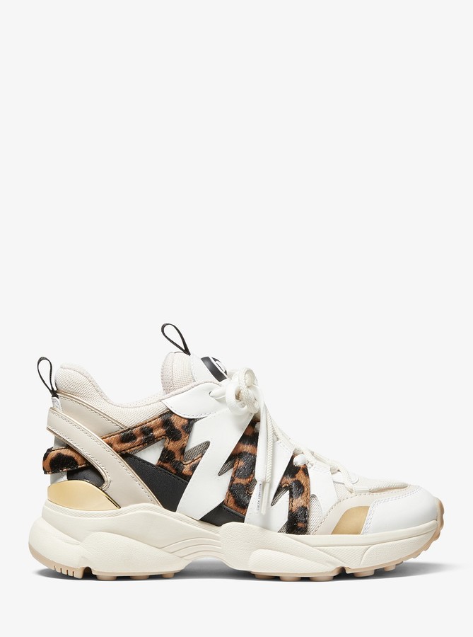 Hero mixed media trainer michael kors clearance