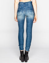Thumbnail for your product : ALMOST FAMOUS Crave Fame Womens Highwaisted Skinny Jeans