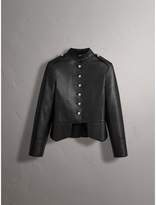 Thumbnail for your product : Burberry Lambskin Military Jacket