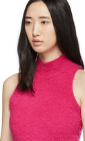 Thumbnail for your product : Versace Pink Mohair Tank Top