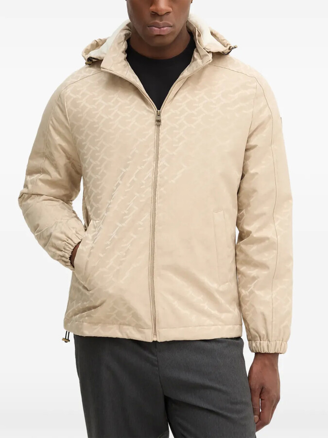 p*i様 GUESS USA Crackled hooded jacket GUESS® crackle leather hoodie