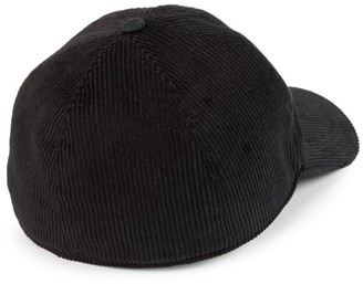 corduroy cap with ear flaps