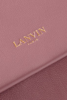 Thumbnail for your product : Lanvin Sugar Mini Leather Shoulder Bag - Pink