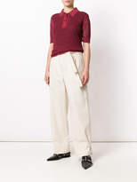 Thumbnail for your product : Jil Sander string polo shirt