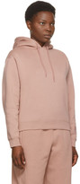 Thumbnail for your product : alexanderwang.t Pink Foundation Terry Hoodie