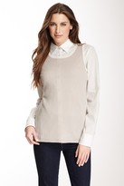 Thumbnail for your product : Cullen Colorblock Sleeveless Cashmere Tunic