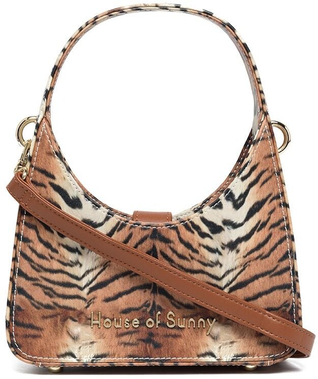 tiger print purse