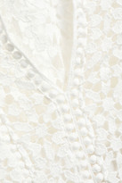 Thumbnail for your product : Kate Spade Cotton Guipure Lace Dress