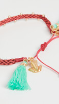 Thumbnail for your product : Mallarino Fluo, Hand Sewn Cotton Friendship Bracel