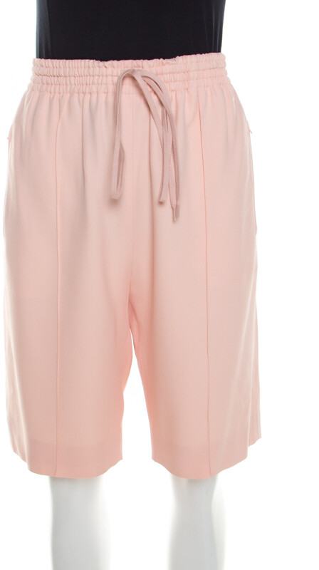 light pink bermuda shorts