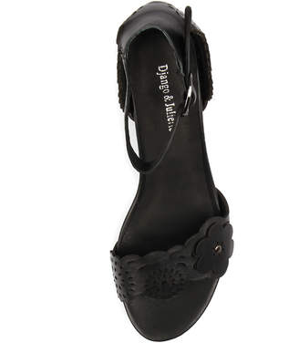 Django & Juliette Zimpa White Sandals Womens Shoes Casual Heeled Sandals