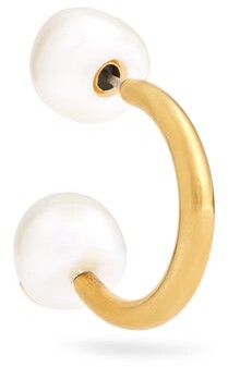 Gucci Pearl-effect Single Earring - White