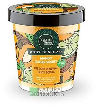 Sorbet Organic Shop Body desserts Mango Sugar Body Scrub 450ml