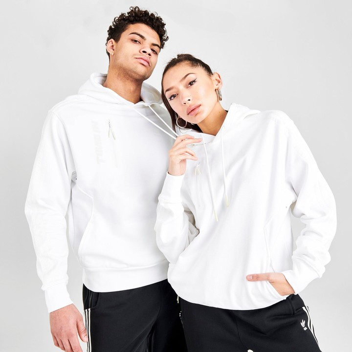 womens white adidas sweatshirt