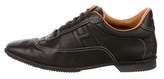 Thumbnail for your product : Hermes Leather Low-Top Sneakers