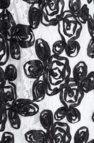 Thumbnail for your product : Marina Soutache Embellished Lace Fit & Flare Dress