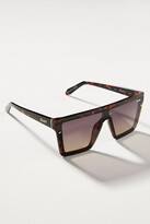 Thumbnail for your product : Quay Hindsight Polarized Sunglasses Brown