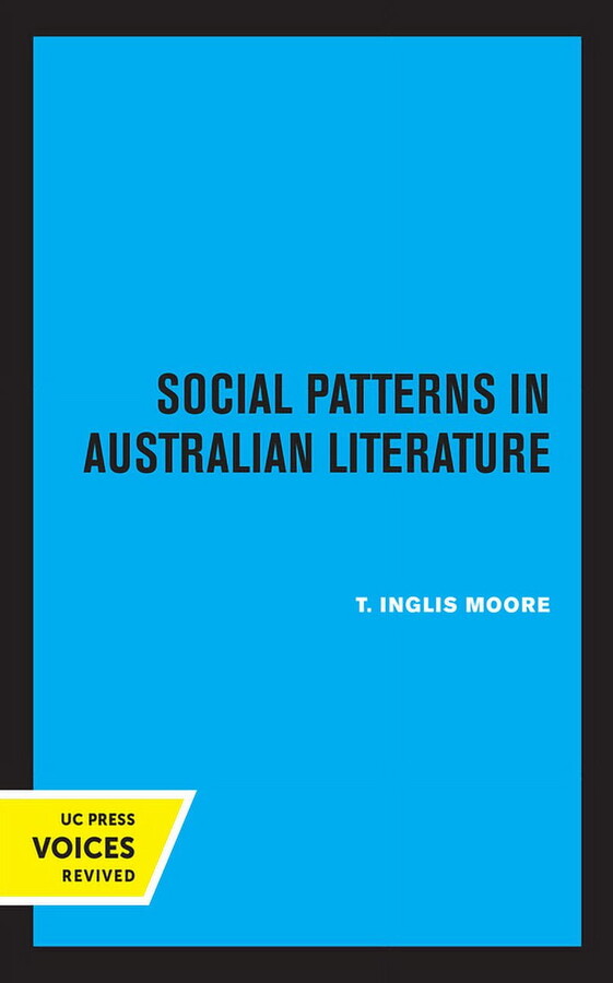 Social Patterns in Australian Literature, (Paperback)